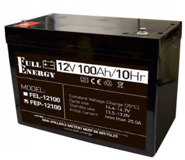 Аккумулятор FullEnergy 12V 100Ah FEP-12100