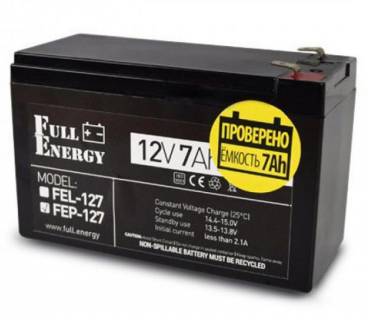 Аккумуляторная батарея FullEnergy 12V 7Ah (FEP-127)