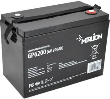Аккумуляторная батарея Merlion 6V 200Ah ( GP6200)