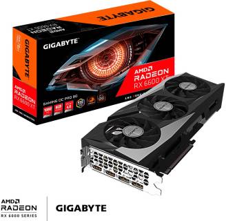 Видеокарта Gigabyte Radeon RX 6600 XT GAMING OC PRO 8GB GV-R66XTGAMINGOC PRO-8GD