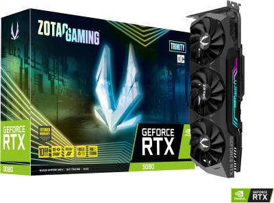 Видеокарта ZOTAC GAMING GeForce RTX 3080 Trinity OC 10GB ZT-A30800J-10PLHR