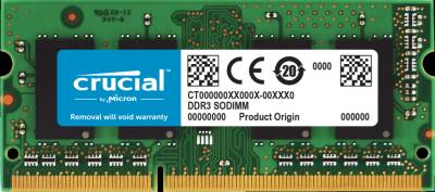 Оперативная память Crucial So-Dimm DDR3 4GB 1600MHz CL11 CT4G3S160BJM