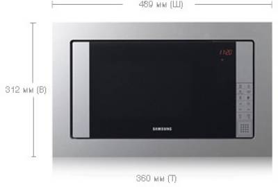 Микроволновая печь Samsung FG FG87KSTR/BWT