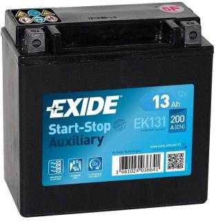 Exide Start-Stop Auxiliary 13Ah-12v EK131