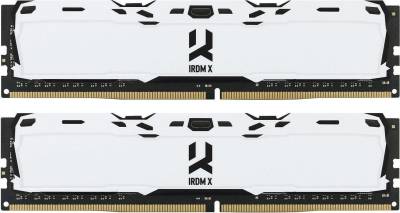 Оперативная память Goodram IRDM White DDR4 16GB (2x8GB) 3200MHz CL16 Kit IR-XW3200D464L16SA/16GDC