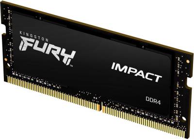 Оперативная память Kingston So-Dimm Fury Impact DDR4 16GB 2666MHz CL16 KF426S16IB/16