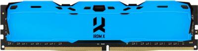 Оперативная память Goodram IRDM X Blue DDR4 8GB 3200MHz CL16 IR-XB3200D464L16SA/8G