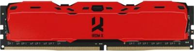 Оперативная память Goodram IRDM X Red DDR4 8GB 3200MHz CL16 IR-XR3200D464L16SA/8G