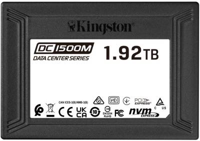 Внутренний HDD/SSD Kingston DC1500M 1.92TB U.2 NVMe PCIe Gen 3.0 x4 TLC SEDC1500M/1920G