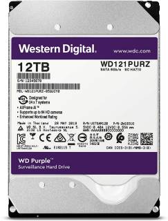 Внутренний HDD/SSD Western Digital WD Purple Pro 12TB 7200rpm 256MB WD121PURP