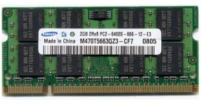 Оперативная память Samsung So-Dimm DDR2 2GB 800MHz CL6 M470T5663QZ3-CF7