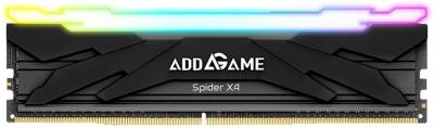 Оперативная память AddLink AddGame Spider X4 RGB 8GB 3200MHz CL16 AG8GB32C16X4UB