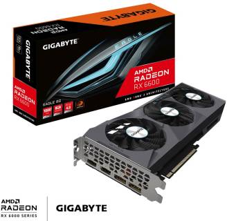 Видеокарта Gigabyte Radeon RX 6600 EAGLE 8GB GV-R66EAGLE-8GD