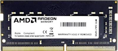 Оперативная память AMD So-Dimm Radeon Memory DDR4 8GB 3200MHz CL22 R948G3206S2S-U