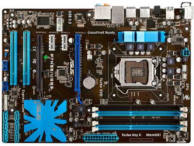 Материнская плата ASUS P7H55/USB3