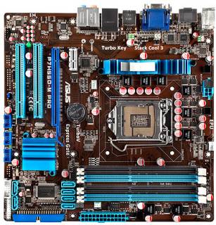 Материнская плата ASUS P7H55D-M PRO