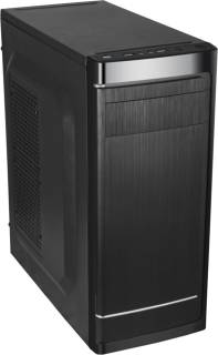 Корпус LogicPower LP 2106 - 400W 8 см black case chassis cover LP15491