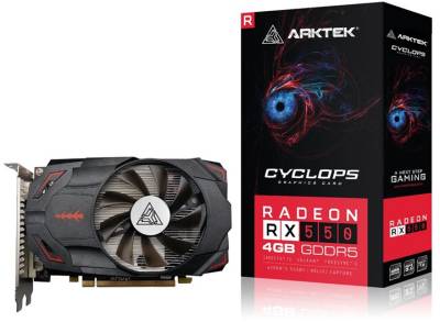 Видеокарта Arktek Radeon RX 550 4GB AKA550D5S4GH1