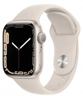 Apple Watch Series 7 41mm Starlight Aluminum Case