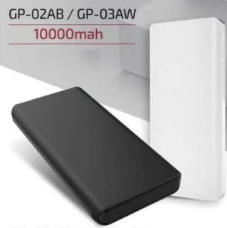 Дополнительные внешние аккумуляторы Grunhelm 10.000 mAh Black GP-03AW