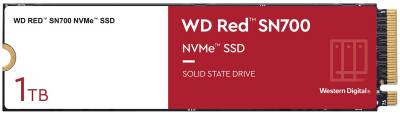 Внутренний HDD/SSD Western Digital WD Red SN700 1TB M.2 2280 NVMe PCIe Gen3 x4 TLC WDS100T1R0C