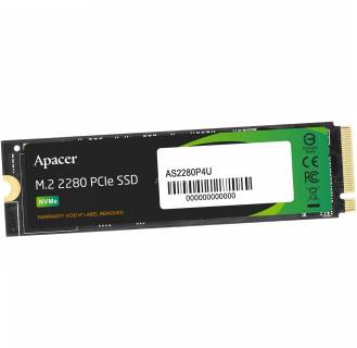 Внутренний HDD/SSD Apacer AS2280P4U 1TB M.2 2280 NVMe PCIe Gen3 x4 TLC AP1TBAS2280P4U-1