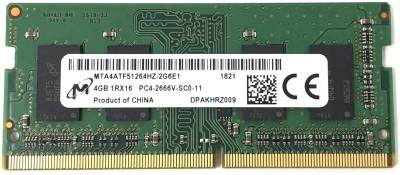 Оперативная память Micron So-Dimm DDR4 4GB 3200MHz CL22 MTA4ATF51264HZ-3G2E1