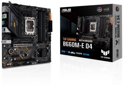 Материнская плата ASUS TUF GAMING B660M-E D4