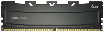 Оперативная память Exceleram Black Kudos DDR4 16GB 3200MHz CL22 EKBLACK4163222C