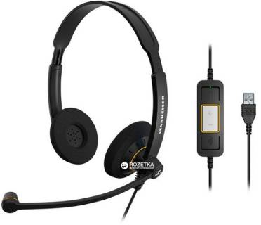 Наушники Sennheiser SC 60 USB ML 1000551