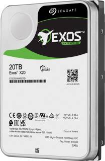 Внутренний HDD/SSD Seagate Exos X20 20TB 7200rpm 256MB ST20000NM007D