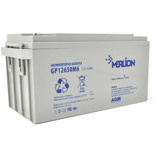 Аккумуляторная батарея Merlion 12V 65AH (GP12650M6/09414) AGM