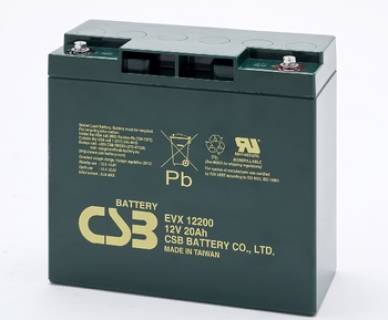 Аккумуляторная батарея CSB EVX12200 12V - 20 Ah (EVX12200)