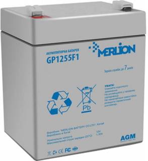 Аккумуляторная батарея Merlion 12V - 5.5Ah (GP1255F1)