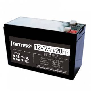 Аккумулятор I-Battery ABP7-12L 12V 7AH (ABP7-12L) AGM