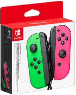 Игровой контроллер Nintendo Switch Joy-Con (Neon Green/Pink) 45496430795