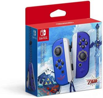 Игровой контроллер Nintendo Switch Joy-Con (The Legend of Zelda: Skyward Sword) 45496431495