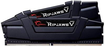 Оперативная память G.Skill RipjawsV Black DDR4 64GB (2x32GB) 4400Mhz CL19 Kit F4-4400C19D-64GVK