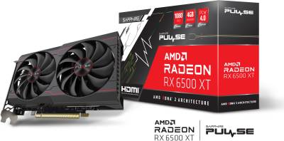 Видеокарта Sapphire PULSE Radeon RX 6500 XT 4GB 11314-01-20G