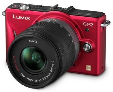 Фотоаппарат Panasonic DMC-GF2KEE-R Red