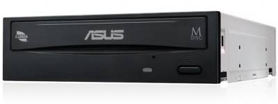 Оптический привод ASUS SATA DVD/CD Rewriter Optical Drive Black OEM DRW-24D5MT/BLK/G/AS
