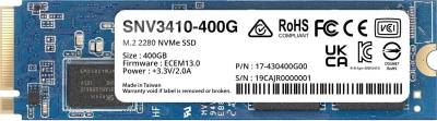 Внутренний HDD/SSD Synology SNV3410 400GB M.2 2280 NVMe PCIe 3.0 x4 TLC SNV3410-400G