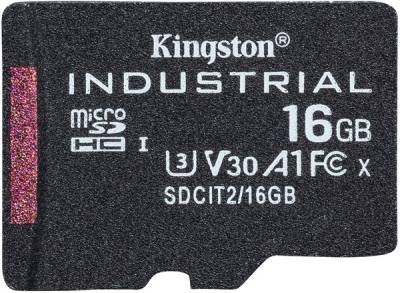 Карта памяти Kingston Industrial microSDHC 16GB SDCIT2/16GBSP