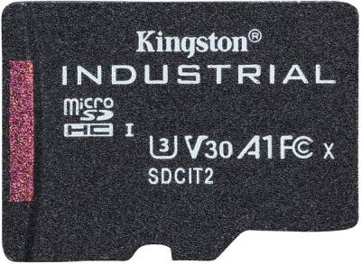 Карта памяти Kingston Industrial microSDHC 8GB SDCIT2/8GBSP