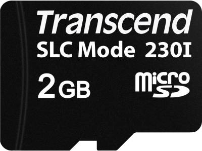 Карта памяти Transcend microSDHC 230I 2GB SLC TS2GUSD230I