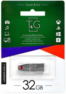Флеш-память USB T&G 115 Stylish series 32GB Chrom USB 2.0 TG115-32G