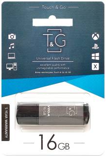 Флеш-память USB T&G 121 Vega Series 16GB Grey USB 2.0 TG121-16GBGY