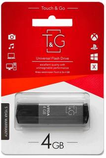 Флеш-память USB T&G 121 Vega Series 4GB Grey USB 2.0 TG121-4GBGY