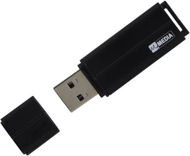 Флеш-память USB MyMedia Flash 8GB Black USB 2.0 69260