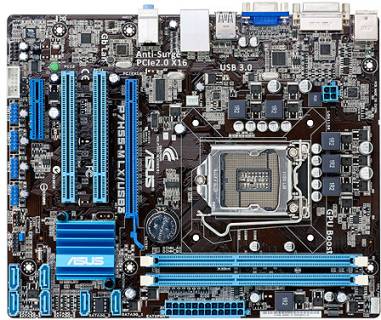 Материнская плата ASUS P7H55-M LX/USB3